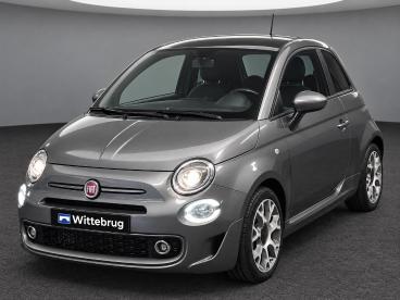 SPOTICAR Fiat 500 0.9 Twinair 80pk Turbo Sport Airco | Cruise Contro Tweedehands - Stadsauto Benzine Grijs - Den Haag - 1200302834_4