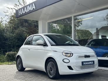 SPOTICAR Fiat 500 Urban 42 Kwh | 322 Wltp Range | Cruise Control | A Tweedehands - Stadsauto Elektrisch Wit - Wirdum (fr) - 1200303018_1