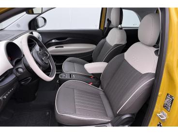 SPOTICAR Fiat 500 E La Prima 42 Kwh Panoramadak / Voorraad Voordeel / Tweedehands - Stadsauto Elektrisch Geel - Amsterdam - 1200300841_5
