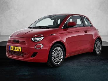 SPOTICAR Fiat 500 E 95pk Red 24 Kwh Automaat Accu 94% | 1ste Eigenaar Tweedehands - Stadsauto Elektrisch Rood - Eindhoven - 1200302438_1