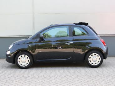 SPOTICAR Fiat 500 500c 69pk Hybrid Urban | Airco | Bluetooth | 1e Eigenaa Tweedehands - Stadsauto Hybride Zwart - De Meern - 1200256344_1