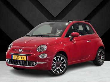 SPOTICAR Fiat 500 500c Cabio Red 1.0 Hybrid 70pk | Navi | Clima | Dab+ | Tweedehands - Stadsauto Hybride Rood - Dordrecht - 1200266848_1