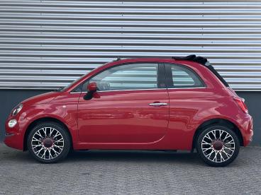 SPOTICAR Fiat 500 500c Cabio Red 1.0 Hybrid 70pk | Navi | Clima | Dab+ | Tweedehands - Stadsauto Hybride Rood - Rotterdam - 1200268418_4