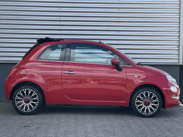 SPOTICAR Fiat 500 500c Cabio Red 1.0 Hybrid 70pk | Navi | Clima | Dab+ | Tweedehands - Stadsauto Hybride Rood - Rotterdam - 1200268418_5