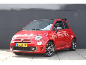 SPOTICAR Fiat 500 500c 0.9 Twinair Turbo Sport / Navigatie / Carplay / De Tweedehands - Stadsauto Benzine Rood - Amsterdam - 1200270000_1