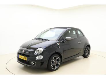 SPOTICAR Fiat 500 500c 1.0 Hybrid Sport Apple Carplay/android Auto | Clim Tweedehands - Stadsauto Benzine Zwart - Heerenveen - 1200279995_1