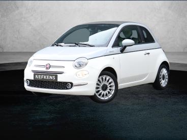 SPOTICAR Fiat 500 500c 1.0 Hybrid Dolcevita Cabrio | Navigatie | Beats Au Tweedehands - Stadsauto Hybride Wit - Baarn - 1200280612_1