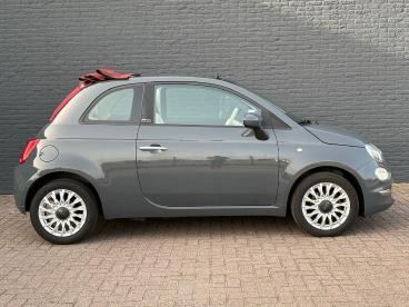 SPOTICAR Fiat 500 500c 1.0 70pk Hybrid Cabrio Lounge I Bluetooth I Parkee Tweedehands - Stadsauto Hybride Grijs - Hengelo - 1200280844_4