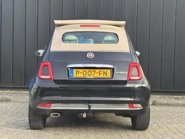 SPOTICAR Fiat 500 500c 1.0 Hybrid Dolcevita Cabrio | 16'' Lm Velgen | Tre Tweedehands - Stadsauto Benzine Zwart - Baarn - 1200282667_5