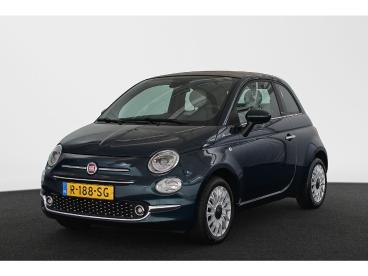 SPOTICAR Fiat 500 500c 1.0 Hybrid Dolcevita Navigatie Climate Control App Tweedehands - Stadsauto Benzine Blauw - Almere - 1200284591_1