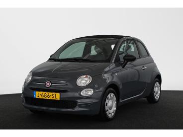 SPOTICAR Fiat 500 500c 1.0 Hybrid Pop Cabriolet Airco Cruise Control Tweedehands - Stadsauto Benzine Grijs - Almere - 1200285772_1