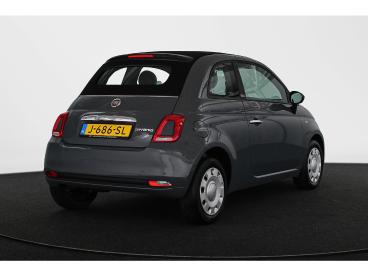 SPOTICAR Fiat 500 500c 1.0 Hybrid Pop Cabriolet Airco Cruise Control Tweedehands - Stadsauto Benzine Grijs - Almere - 1200285772_3