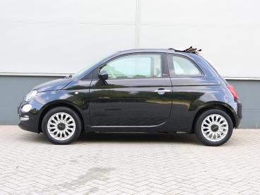 SPOTICAR Fiat 500 500c 1.0 Hybrid Lounge | 1ste Eigenaar | Parkeersensore Tweedehands - Stadsauto Hybride Zwart - Eindhoven - 1200286503_2