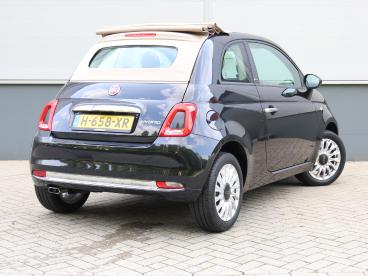 SPOTICAR Fiat 500 500c 1.0 Hybrid Lounge | 1ste Eigenaar | Parkeersensore Tweedehands - Stadsauto Hybride Zwart - Eindhoven - 1200286503_3