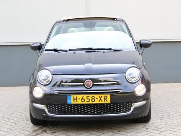 SPOTICAR Fiat 500 500c 1.0 Hybrid Lounge | 1ste Eigenaar | Parkeersensore Tweedehands - Stadsauto Hybride Zwart - Eindhoven - 1200286503_5