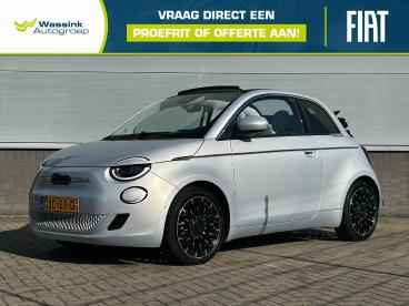 SPOTICAR Fiat 500 500c Cabriolet 42 Kwh 118 Pk Aut La Prima I Apple Carpl Tweedehands - Stadsauto Elektrisch Wit - Doetinchem - 1200288028_1