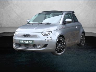 SPOTICAR Fiat 500 500c Icon 42 Kwh Cabrio | Navigatie | Accurapport 90% | Tweedehands - Stadsauto Elektrisch Grijs - Baarn - 1200289296_1