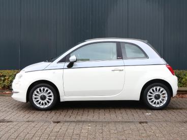 SPOTICAR Fiat 500 500c 1.0 Hybrid Dolcevita Cabrio | Navigatie | Beats Au Tweedehands - Stadsauto Hybride Wit - De Meern - 1200291530_2