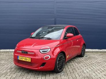 SPOTICAR Fiat 500 500c Electrisch Cabrio 42kwh I Demo Deal I 118pk Aut La Tweedehands - Stadsauto Elektrisch Rood - Nijmegen - 1200292172_3