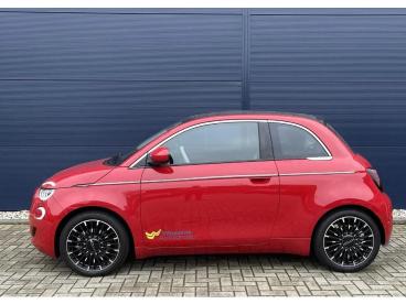 SPOTICAR Fiat 500 500c Electrisch Cabrio 42kwh I Demo Deal I 118pk Aut La Tweedehands - Stadsauto Elektrisch Rood - Nijmegen - 1200292172_5
