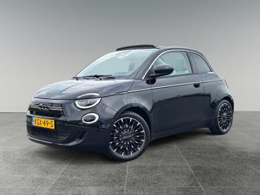 SPOTICAR Fiat 500 500c La Prima 1.0 Hybrid 65pk | Clima | Camera | Apple Tweedehands - Stadsauto Benzine Zwart - Dordrecht - 1200293227_1