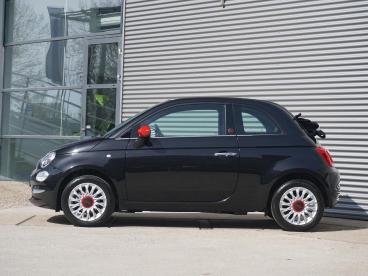 SPOTICAR Fiat 500 500c 1.0 Hybrid Red Tweedehands - Stadsauto Benzine Zwart - Woerden - 1200294930_3