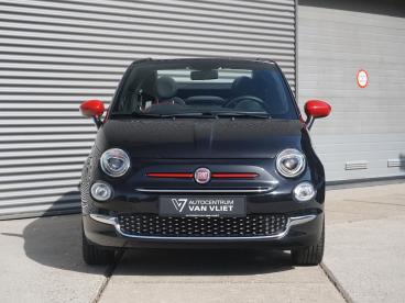 SPOTICAR Fiat 500 500c 1.0 Hybrid Red Tweedehands - Stadsauto Benzine Zwart - Woerden - 1200294930_5