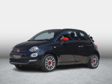 SPOTICAR Fiat 500 500c 1.0 Hybrid Red Tweedehands - Stadsauto Benzine Zwart - Woerden - 1200294931_1
