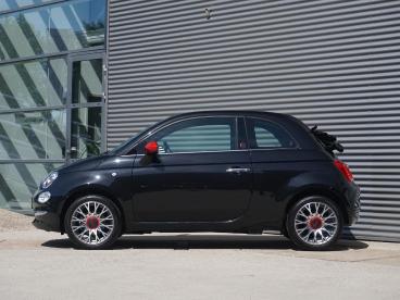 SPOTICAR Fiat 500 500c 1.0 Hybrid Red Tweedehands - Stadsauto Benzine Zwart - Woerden - 1200294931_3