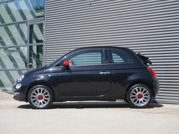 SPOTICAR Fiat 500 500c 1.0 Hybrid Red Fiat Fiat 500 Tweedehands - Stadsauto Benzine Zwart - Woerden - 1200294932_3