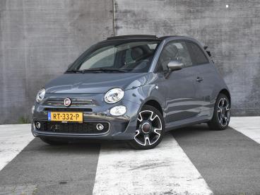 SPOTICAR Fiat 500 500c Sport 0.9 Twinair Turbo 80pk Pdc Achter | Leder | Tweedehands - Stadsauto Benzine Grijs - Sittard - 1200297096_1