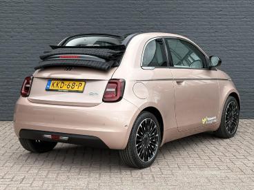 SPOTICAR Fiat 500 500c La Prima 42 Kwh Wltp 320km Range | Cabrio | Cruise Tweedehands - Stadsauto Elektrisch Rood - Hengelo - 1200297831_5