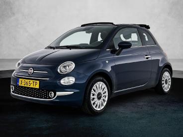 SPOTICAR Fiat 500 500c 1.0 70pk Hybrid Dolcevita | Lage Km | 1ste Eigenaa Tweedehands - Stadsauto Benzine Blauw - Eindhoven - 1200298015_1