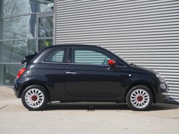 SPOTICAR Fiat 500 500c 1.0 Hybrid Red Fiat Fiat 500 Tweedehands - Stadsauto Benzine Zwart - Alphen Aan Den Rijn - 1200298463_4
