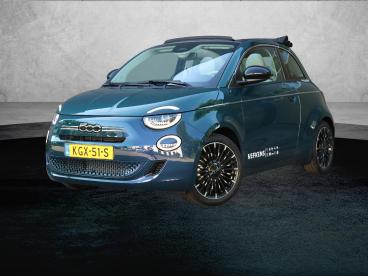 SPOTICAR Fiat 500 500c 1.0 Hybrid La Prima Cabrio | Navigatie | Achteruit Tweedehands - Stadsauto Hybride Groen - Baarn - 1200299931_1