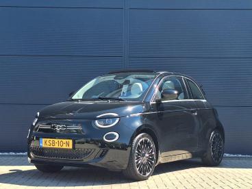 SPOTICAR Fiat 500 500c La Prima 42 Kwh Tweedehands - Stadsauto Elektrisch Zwart - Nijmegen - 1200300055_1