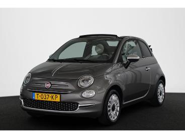 SPOTICAR Fiat 500 500c 1.0 Hybrid Dolcevita Climate Control Apple Carplay Tweedehands - Stadsauto Benzine Grijs - Huizen - 1200300145_1