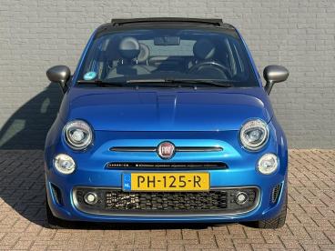 SPOTICAR Fiat 500 500c 0.9 Twinair Turbo Sport Cabrio | Navigatie | Cruis Tweedehands - Stadsauto Benzine Blauw - Hengelo - 1200303249_2