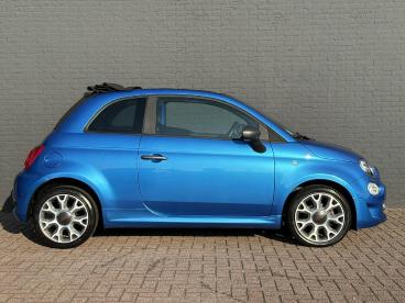SPOTICAR Fiat 500 500c 0.9 Twinair Turbo Sport Cabrio | Navigatie | Cruis Tweedehands - Stadsauto Benzine Blauw - Hengelo - 1200303249_4