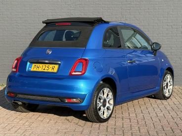 SPOTICAR Fiat 500 500c 0.9 Twinair Turbo Sport Cabrio | Navigatie | Cruis Tweedehands - Stadsauto Benzine Blauw - Hengelo - 1200303249_5