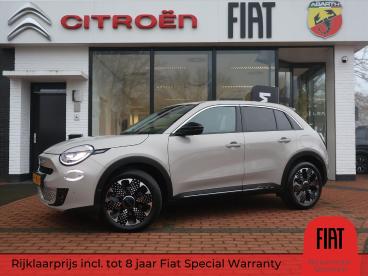 SPOTICAR Fiat 600 1.2 Hybrid Turbo Charged 110pk Automaat La Prima, Tweedehands - Suv Hybride Grijs - Ommen - 1200282437_1