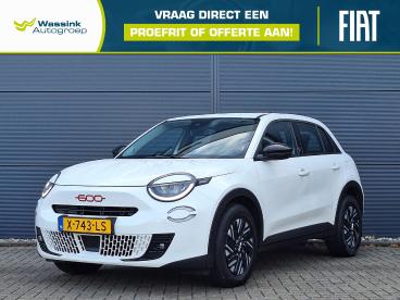 SPOTICAR Fiat 600 54kwh 156pk Red | Automaat | Soh 96,1% |climate Co Tweedehands - Suv Elektrisch Wit - Nijmegen - 1200290948_1