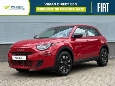 SPOTICAR Fiat 600 Hybrid Turbo Charged 110 Pk Automaat Pop | Winter Tweedehands - Suv Benzine Rood - Doetinchem - 1200293106_1