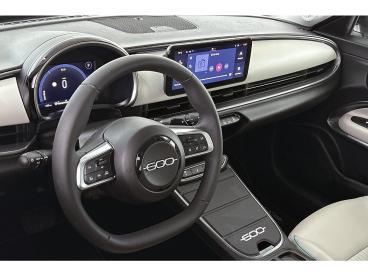 SPOTICAR Fiat 600 1.2 Hybrid La Prima Leder Stoelverwarming Massage Tweedehands - Suv Benzine Grijs - Almere - 1200300262_5