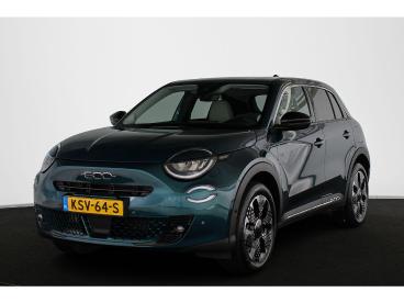 SPOTICAR Fiat 600 1.2 Hybrid La Prima Leder Stoelverwarming Massage Tweedehands - Suv Benzine Blauw - Amsterdam - 1200300263_1