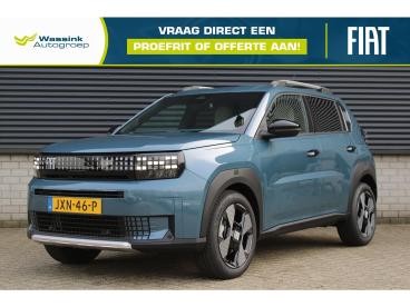 SPOTICAR Fiat Grande Panda 1.2 Hybrid 100pk Edct6 La Prima | Stoel- En Stuurv Tweedehands - Hatchback Hybride Blauw - Venlo - 1200292312_1