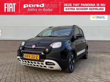 SPOTICAR Fiat Panda Pandina 1.0 70pk Hybrid | Navigatie Via App | Airc Tweedehands -  Hybride Zwart - Doetinchem - 1200273792_1