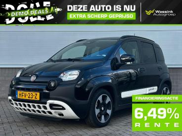SPOTICAR Fiat Panda Pandina Cross 70 Pk Hybrid Navigatie Via App | Air Tweedehands -  Hybride Zwart - Doetinchem - 1200296905_1