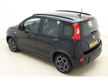 SPOTICAR Fiat Panda 1.0 Hybrid City Life 69 Pk | Airco | Dakrails | We Tweedehands -  Benzine Zwart - Leeuwarden - 1200301322_4
