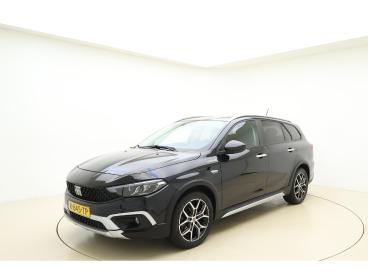 SPOTICAR Fiat Tipo Stationwagon Cross 1.5 Hybrid Automaat | Navigatie Tweedehands - Stationwagen Hybride Zwart - Leeuwarden - 1200284240_1
